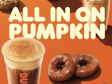 Celebrate National Pumpkin Day the Dunkin’ Way