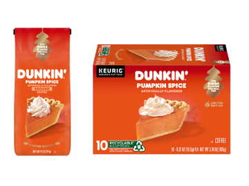 Pick Up These Must-Have Dunkin’ Pumpkin-Flavored Treats and Beverages at a Retailer Near You Pick Up These Must-Have Dunkin’ Pumpkin-Flavored Treats and Beverages at a Retailer Near You