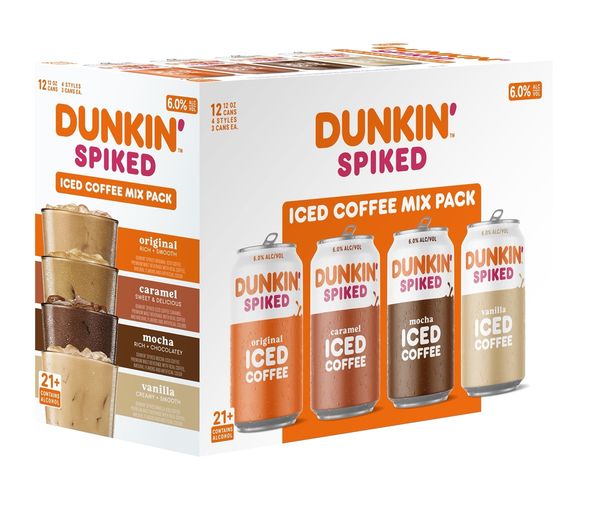 Something Boozy is Brewing Dunkin’ Introduces New Spiked Iced Coffees