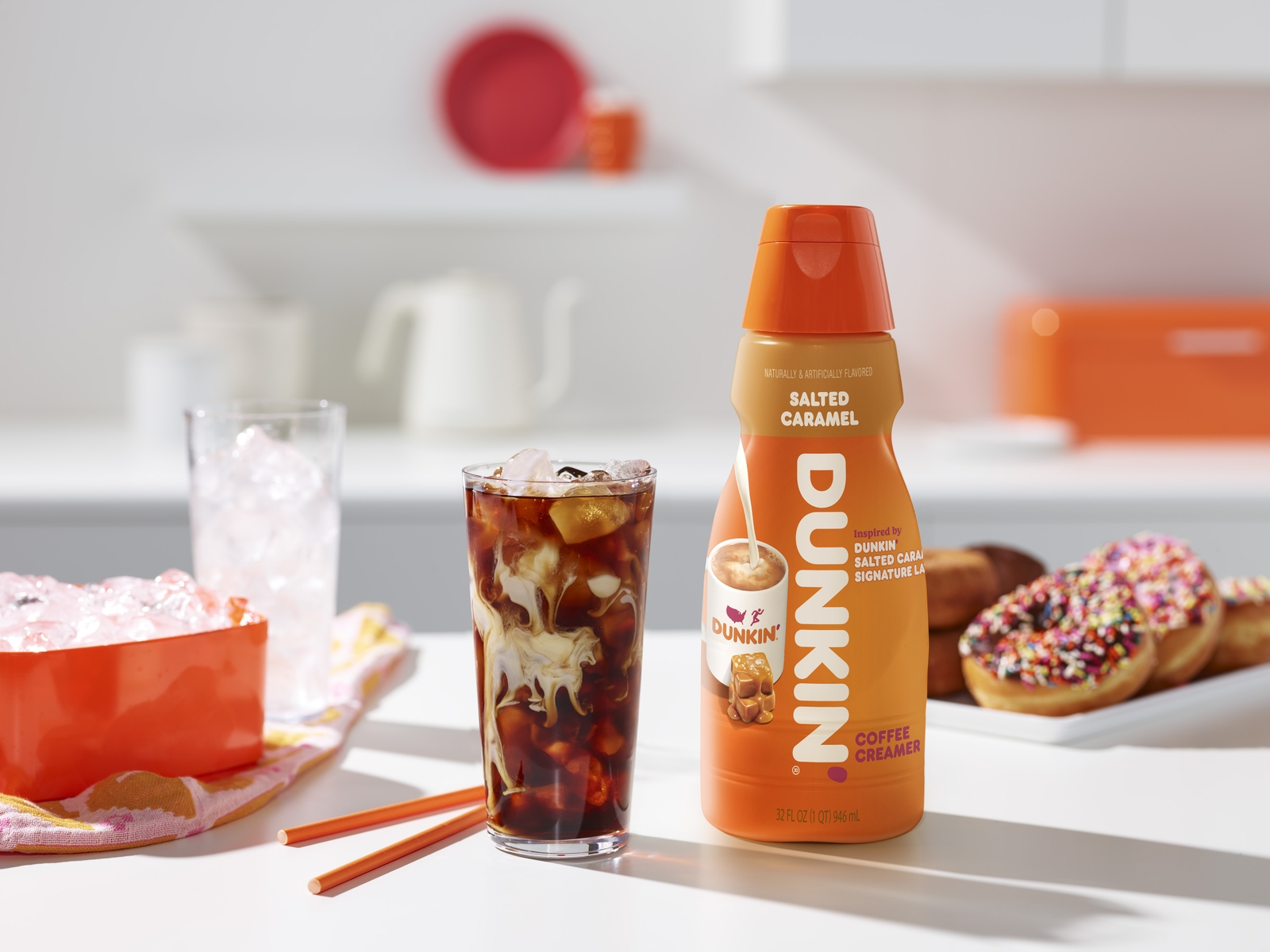 DUNKIN’® INTRODUCES NEW SALTED CARAMEL CREAMER SWEET MEETS SALTY FOR