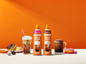 New Dunkin' Cold Foam Creamers