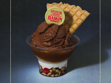 Baskin-Robbins Stranger Things UpsideDown Baskin-Robbins Stranger Things UpsideDown
