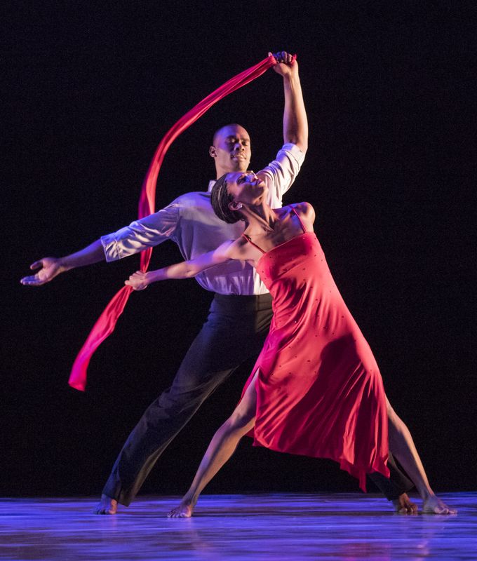 Jamar Roberts and Jacqueline Green in A Case of You excerpt from Judith Jamison's Reminiscin'