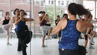 Zumba Class at Ailey Extension