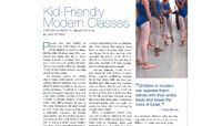 Dance Teacher - Kid-Friendly Modern Classes: Creative Movement's Natural Next Step
