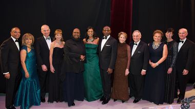 Gala Chairs with Actress and Honorary Chair Gabrielle Union and Artistic Director Robert Battle