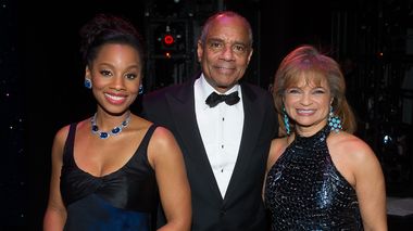 Anika Noni Rose with Kenneth and Kathryn Chenault