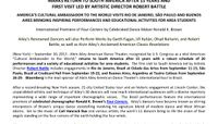Alvin Ailey American Dance Theater 2013 International Engagement Marks Return To South America After 15 Years And First Visit Led By Artistic Director Robert Battle