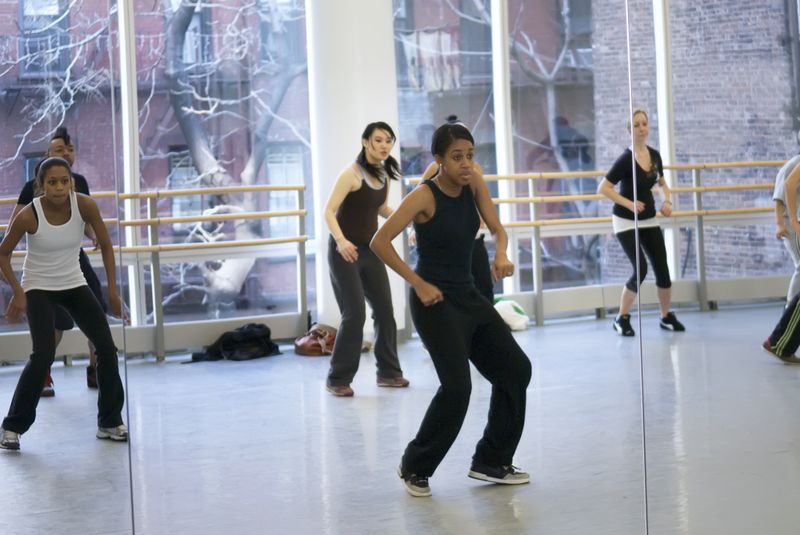 Hip-Hop class at Ailey Extension