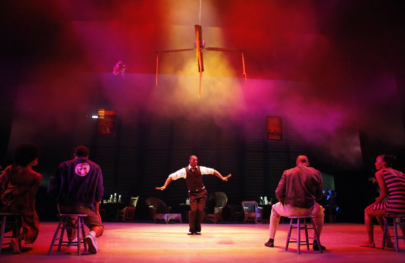 Alvin Ailey American Dance Theater in Alvin Ailey’s Masekela Langage
