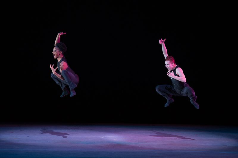AAADT's Jacquelin Harris and Megan Jakel in Robert Battle's Ella