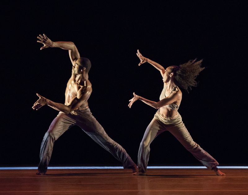 AAADT's Jamar Roberts and Constance Stamatiou in Kyle Abraham's Untitled America