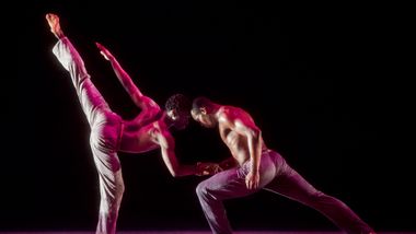 Chalvar Monteiro and Jamar Roberts in Kyle Abraham's Untitled America