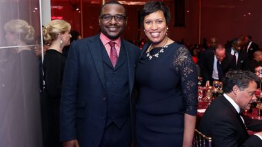 Artistic Director Robert Battle and Muriel Bowser at 2017 DC Gala