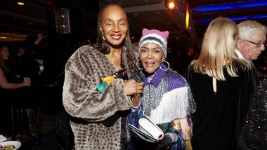 Susan Taylor and Cicely Tyson
