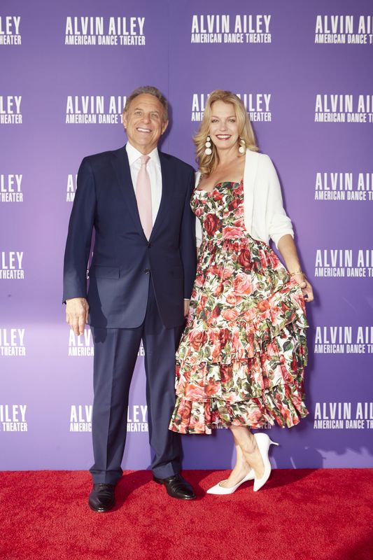 Honoree Stephen J. Meringoff and Kim Charlton. Photo courtesy of Ailey.