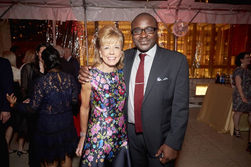 Board Chariman Daria L. Wallach and Artistic Director Robert Battle. Photo courtesy of Ailey.