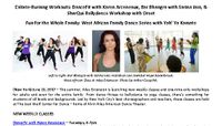 2017 Adult Summer Classes & Workshops Release 2017 Adult Summer Classes & Workshops Release