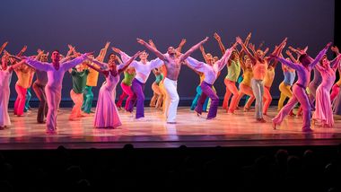 Alvin Ailey American Dance Theater in Alvin Ailey's Memoria with live music