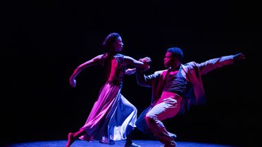 AAADT's Jacqueline Green and Solomon Dumas in Ronald K. Brown's The Call