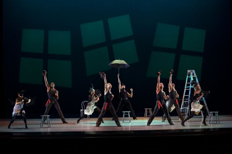 Alvin Ailey American Dance Theater in Alvin Ailey's Blues Suite from Timeless Ailey 60th Anniversary program