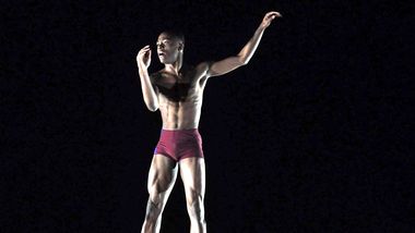 Ailey II's Kyle H. Martin in Darrell Grand Moultrie's Road To One. Photo by Melanie Futorian