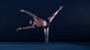 Ailey II's Kyle H. Martin in Renee I. McDonald's Breaking Point. Photo by Nan Melville
