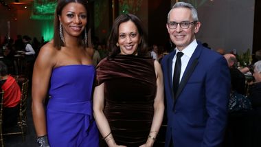 Gala Co-Chair Sela Collins,  U.S. Senator Kamala Harris, and Executive Director Bennett Rink
