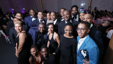 Artistic Director Robert Battle with AAADT Dancers and Guests. Photo © Tony Powell 2019.