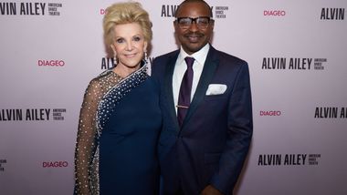 Honoree Elaine Wynn and Ailey's Artistic Director Robert Battle at Ailey's 2019 Opening Night Gala