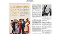Playbill - Celebrating Chaya: 5 Decades Of Ailey History