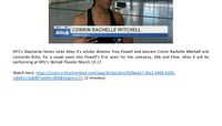 NY1_AileyII_NYCSkirball_TroyPowell_EbbandFlow_CorrinMitchell_LeonardoBrito_Broadcast_03.14.19 NY1_AileyII_NYCSkirball_TroyPowell_EbbandFlow_CorrinMitchell_LeonardoBrito_Broadcast_03.14.19