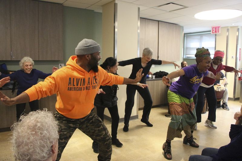 AileyDance for Active Seniors Percussion Lecture Demonstration at Penn South