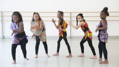 AileyDance Kids from Bronx Charter School for Excellence 2nd grade West African class