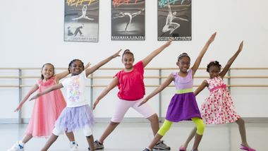 AileyDance Kids from Bronx Charter School for Excellence 3rd grade jazz class