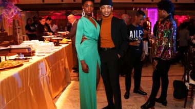 AAADTs Khalia Campbell and Ryan Jamaal Swain. Photo by Donna Ward