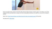 CBS Sunday Morning - Web Extra: Rising Alvin Ailey Star Jacqueline Green 