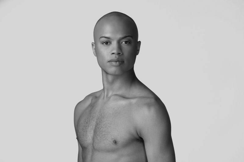 Ailey II's Jeffrey Robert Robinson III. Photo by Nir Arieli