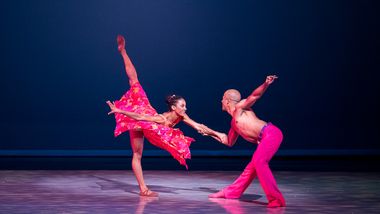 AADT's Jacquelin Harris and Yannick Lebrun in Alvin Ailey's Phases