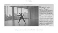 The New York Times - #SpeakingInDance: Elevating Hope Amid Danger