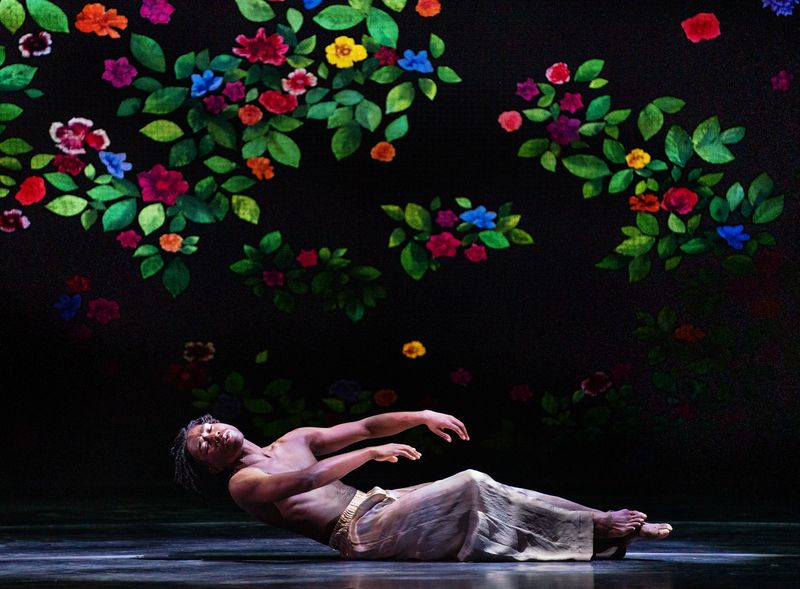 Alvin Ailey American Dance Theater's Chalvar Monteiro in Jamar Roberts' Ode