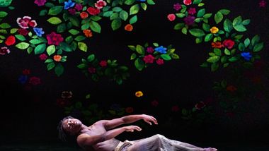 Alvin Ailey American Dance Theater's Chalvar Monteiro in Jamar Roberts' Ode