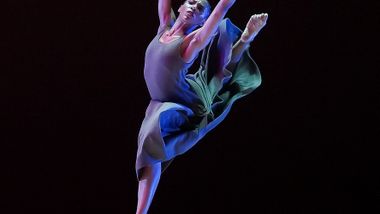 Ailey dancer and DC native Samantha Figgins performing Alvin Ailey's Revelations at The Kennedy Center for Ailey's 2020 DC Gala. Photo © Tony Powell
