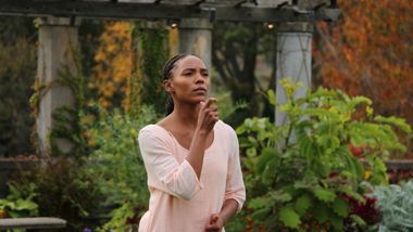 Alvin Ailey American Dance Theater's Samantha Figgins in Testament by Matthew Rushing Clifton Brown and Yusha-Marie Sorzano at Wave Hill Public Garden and Culture Center