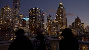 AAADT's Renaldo Maurice, Courtney Celeste Spears and Chalvar Montiero in Jamar Roberts A Jam Session For Troubling Times