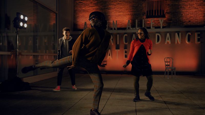 AAADT's Brandon Woolridge Chalvar Montiero and Jacquelin Harris in Jamar Roberts AJSFTT. Photo courtesy of Emily Kikta Peter Walker