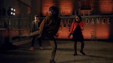 AAADT's Brandon Woolridge Chalvar Montiero and Jacquelin Harris in Jamar Roberts AJSFTT. Photo courtesy of Emily Kikta Peter Walker