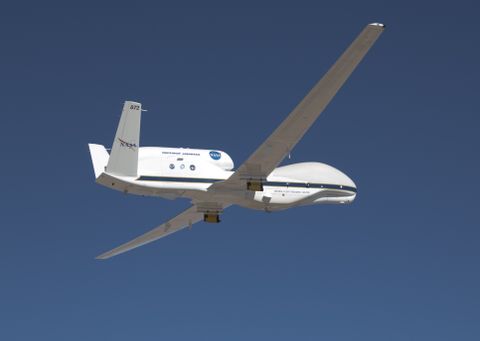 NASA Global Hawk Studies Severe El Nino Weather over the Pacific Ocean