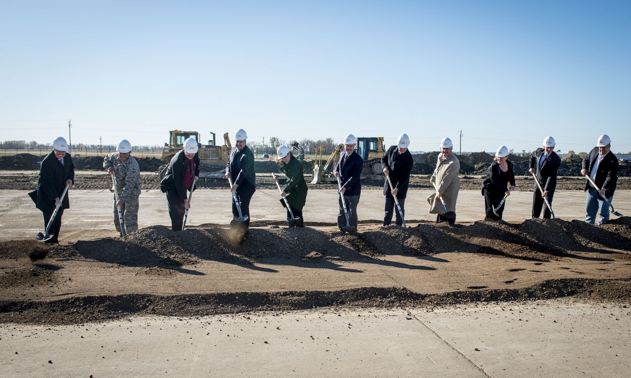 Northrop Grumman Breaks Ground on Grand Sky's Largest Expansion Project