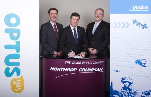 Photo Release -- Northrop Grumman Australia Partners with ViaSat and Optus to Deliver Next-Generation Satellite Communications for the Australian Defence Force